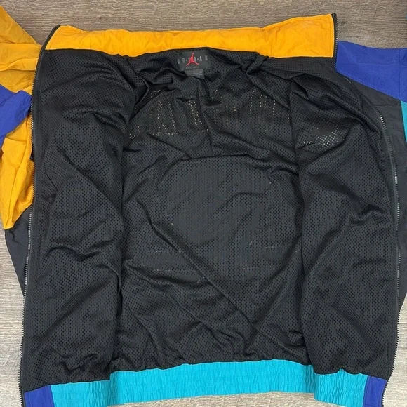 Vintage Nike Air Jordan Flight Windbreaker Jacket XL - Picture 3 of 7